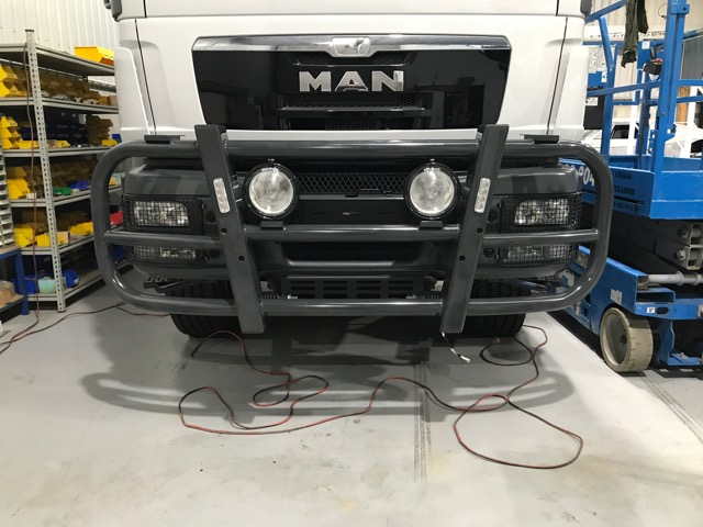Wildplanet designed and fabricated the TOUGH looking bull bar